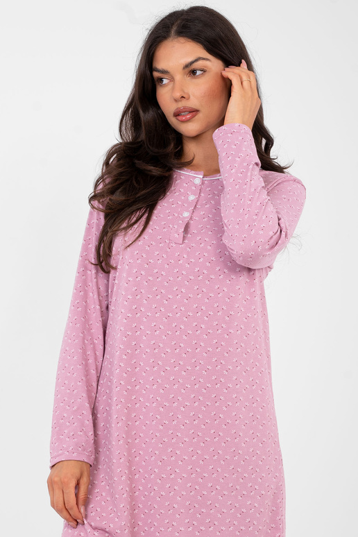 Naktiniai marškiniai tamsiai rožinės...