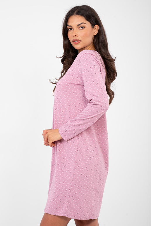 Naktiniai marškiniai tamsiai rožinės...