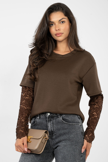 Marškinėliai tamsiai rudos... 2