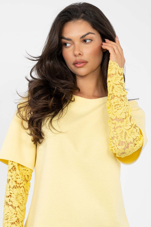 Marškinėliai IT BZ šviesiai geltoni