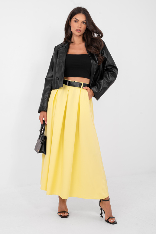 Sijonas IT SD šviesiai geltonas