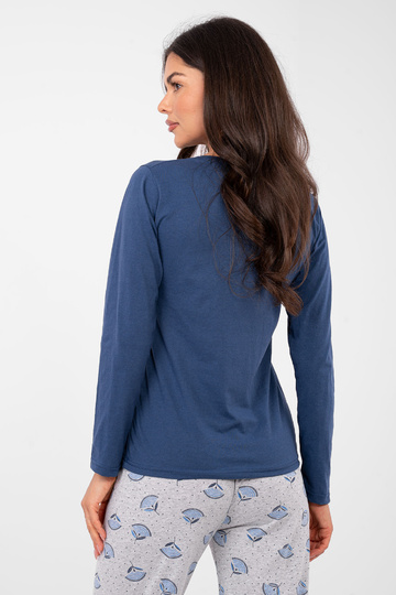 Pižama tamsiai mėlyna 2