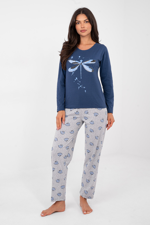 Pižama tamsiai mėlyna