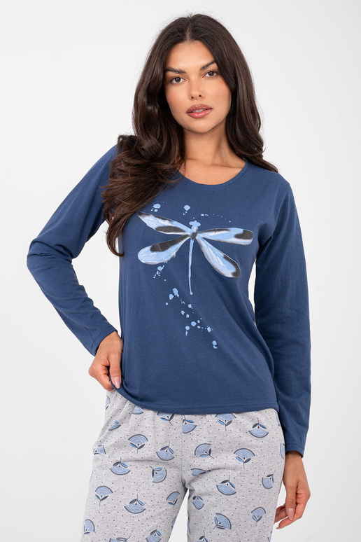 Pižama tamsiai mėlyna