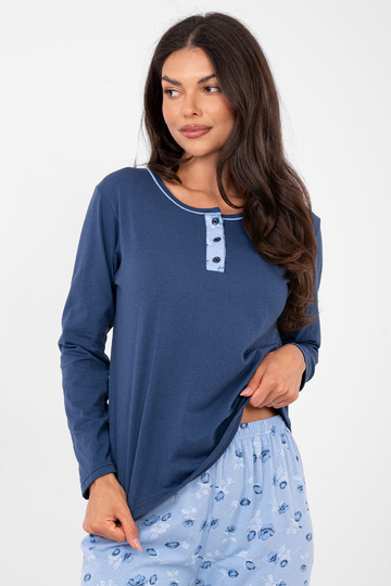 Pižama tamsiai mėlyna