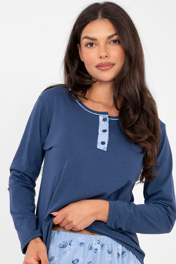 Pižama tamsiai mėlyna 2