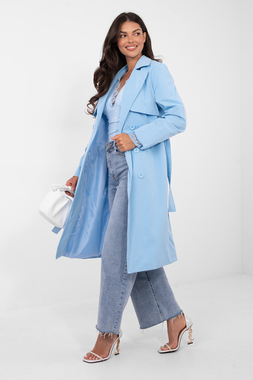Paltas IT PL šviesiai mėlynas