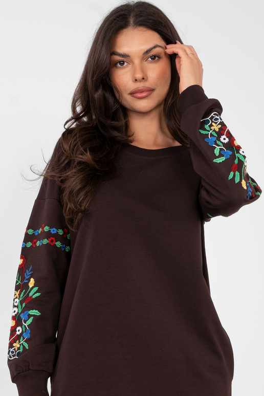 Suknelė tamsiai ruda