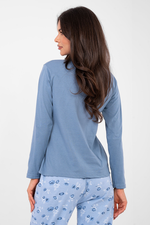 Pižama pilkai mėlyna