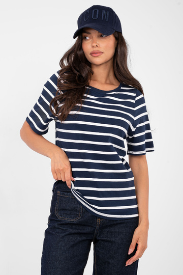 Marškinėliai tamsiai mėlyni