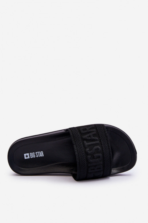  Madingos šlepetės Big Star LL274A158 Juodos spalvos