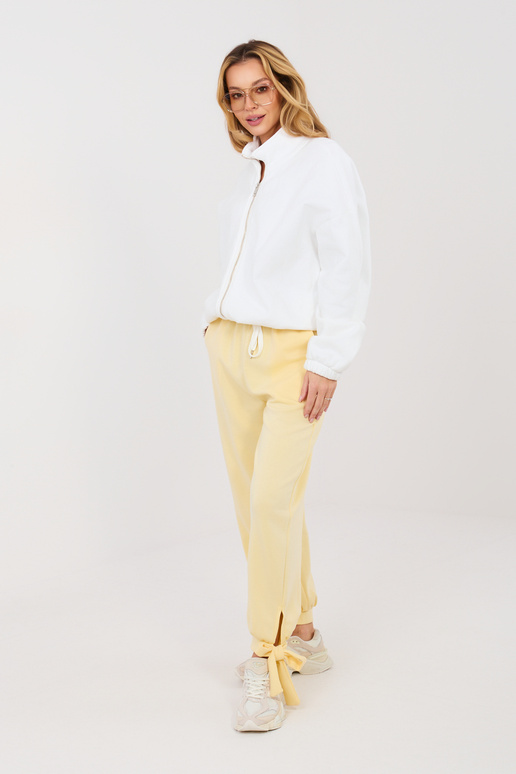 IT kelnės šviesiai geltonos spalvos