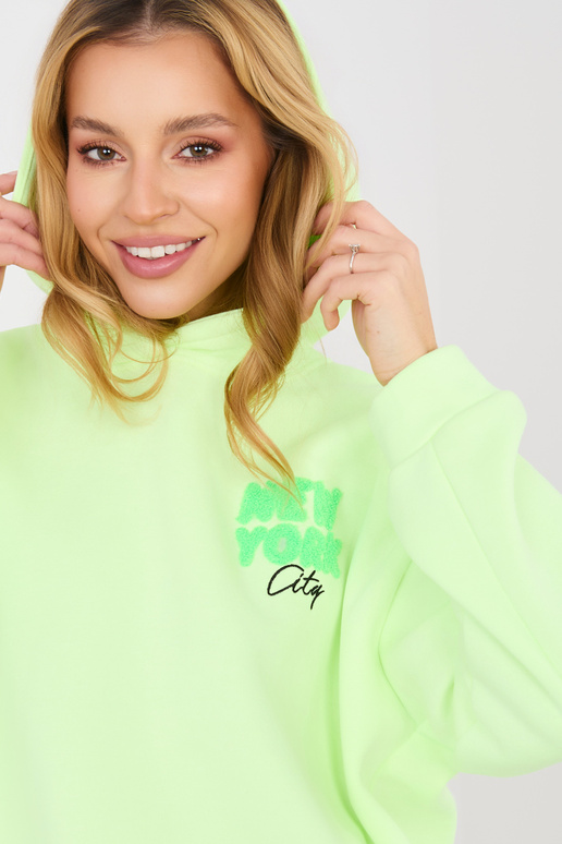 Fluorescencinės žalios spalvos bliuzonas