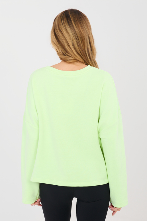 Mėlyna palaidinė šviesiai žalia spalva