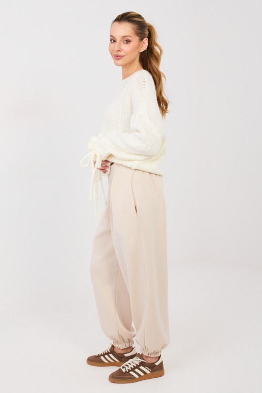 Kelnės IT šviesiai smėlio spalvos