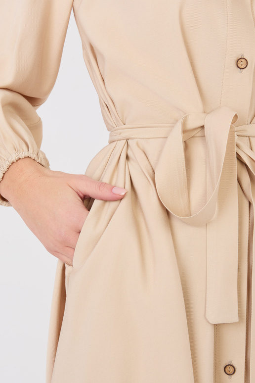 Suknelė smėlio spalvos