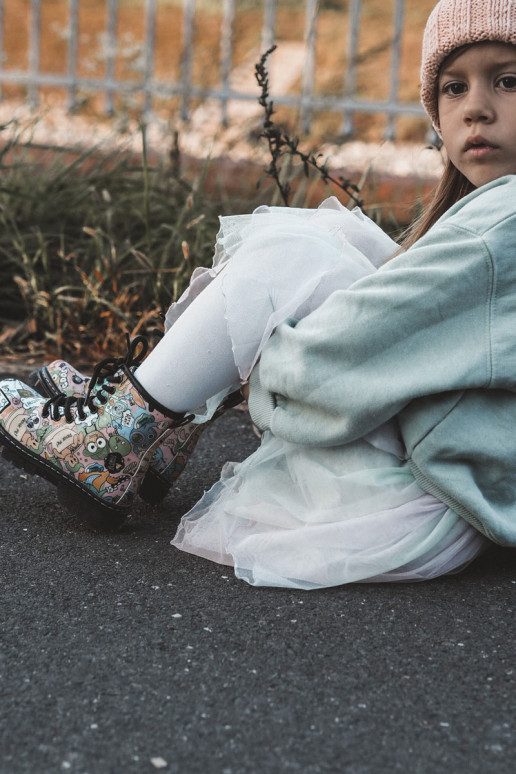 Šilti vaikiški batai  rožinės spalvos Dexi