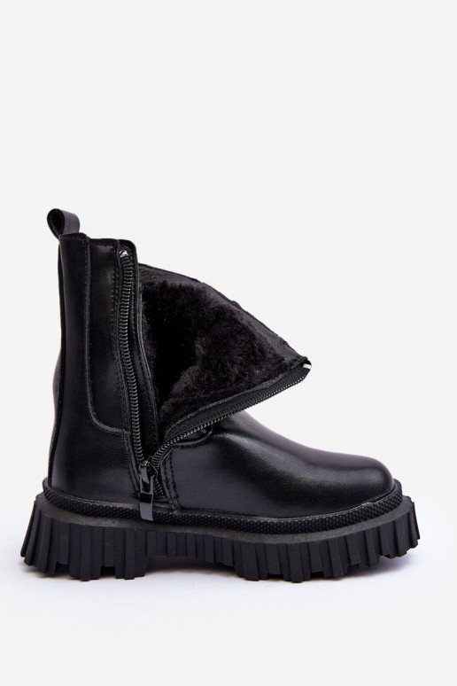 stilingi aulinukai Vaikiški Dekoruotos  Juodos spalvos Adelie