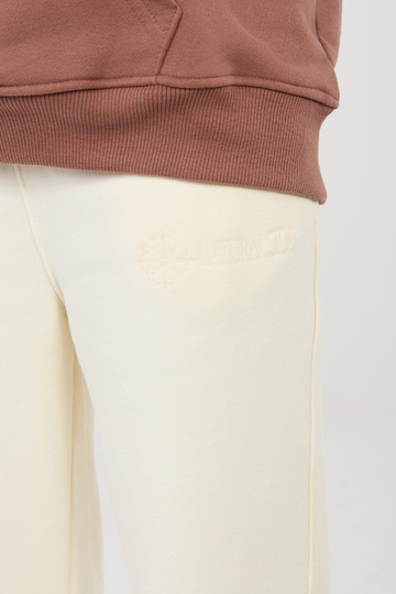 Sportinės kelnės ecru 2