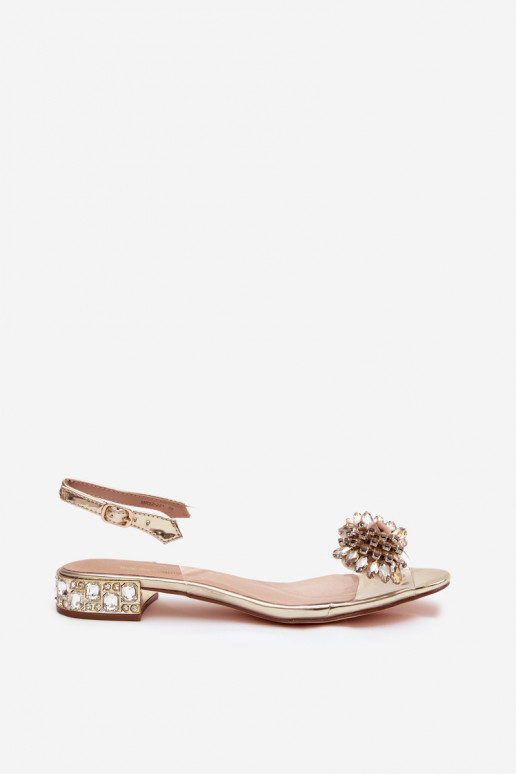  basutės su kaspinais D&A MR52-231 aukso spalvos