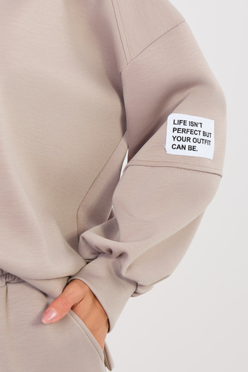 Komplektas IT tamsiai kreminis