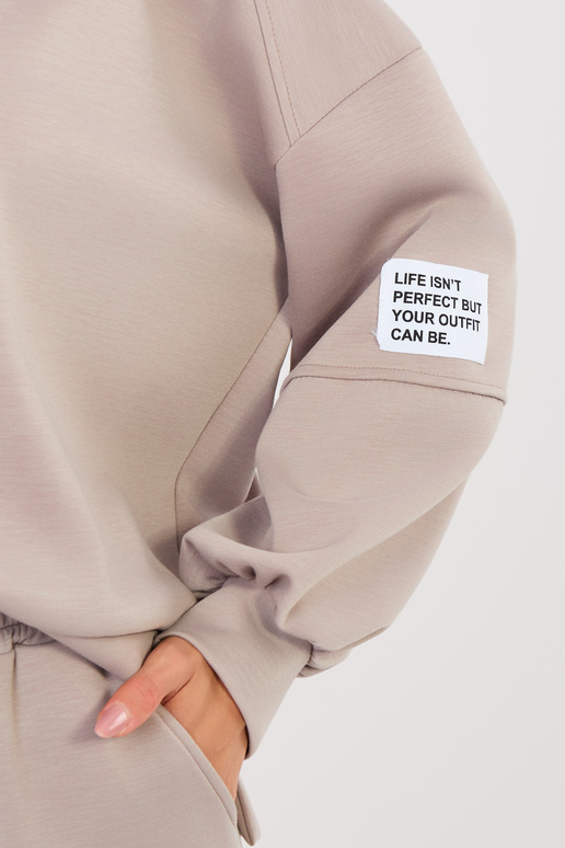 Komplektas IT tamsiai kreminis