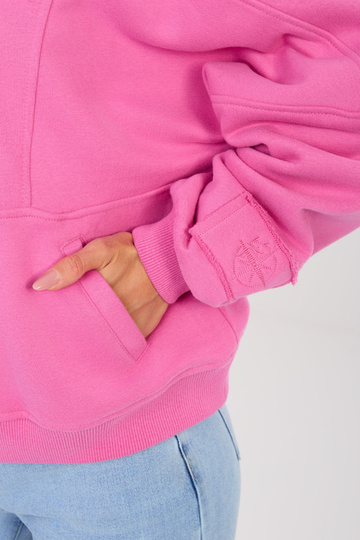 Bluza tamsiai rožinė 2