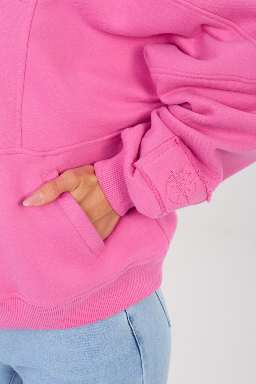 Bluza tamsiai rožinė