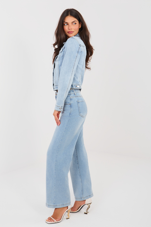 Džinsinės kelnės mėlynos spalvos