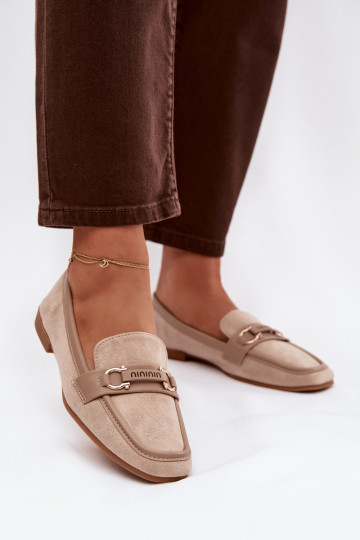 Mokasinai Mokasinai    smėlio spalvos Evelora 2