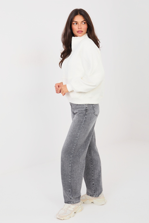 Džinsinės kelnės pilkos spalvos