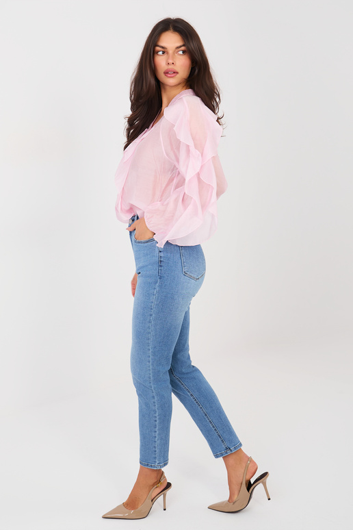 Džinsinės kelnės mėlynos spalvos