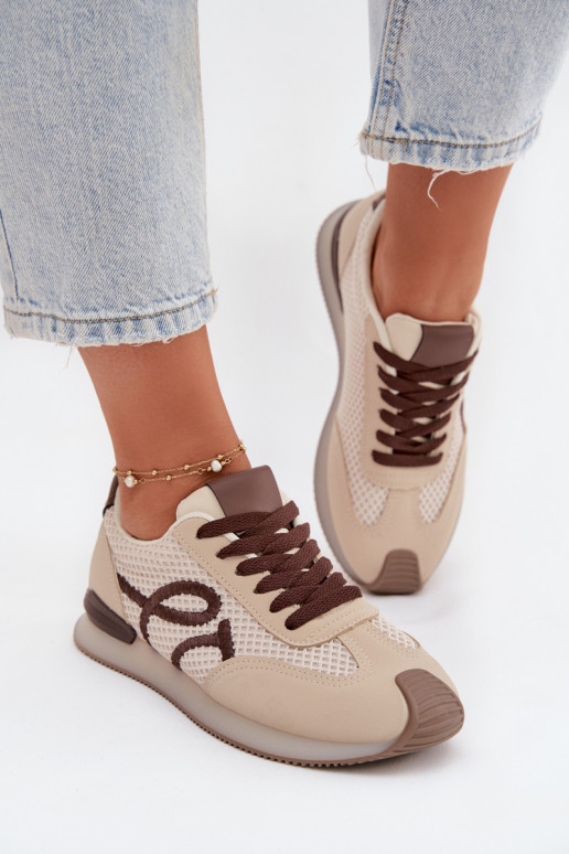  modelio batai sportiniai bateliai  smėlio spalvos-rudos spalvos Tarlisse