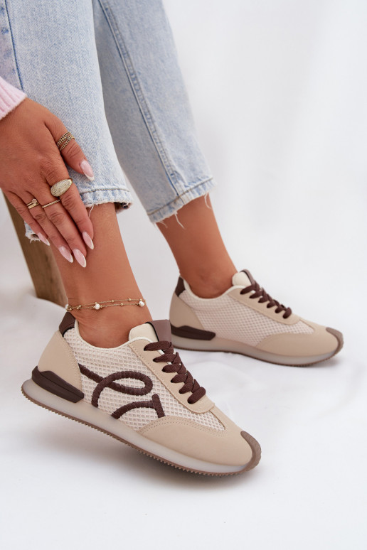  modelio batai sportiniai bateliai  smėlio spalvos-rudos spalvos Tarlisse