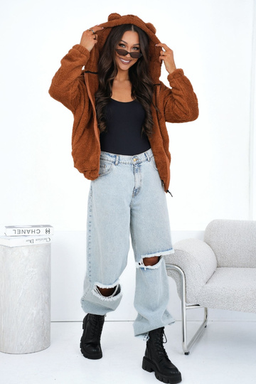 Bluza CS šviesiai ruda