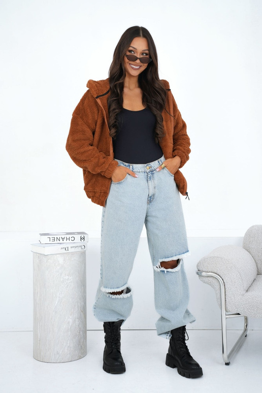 Bluza CS šviesiai ruda