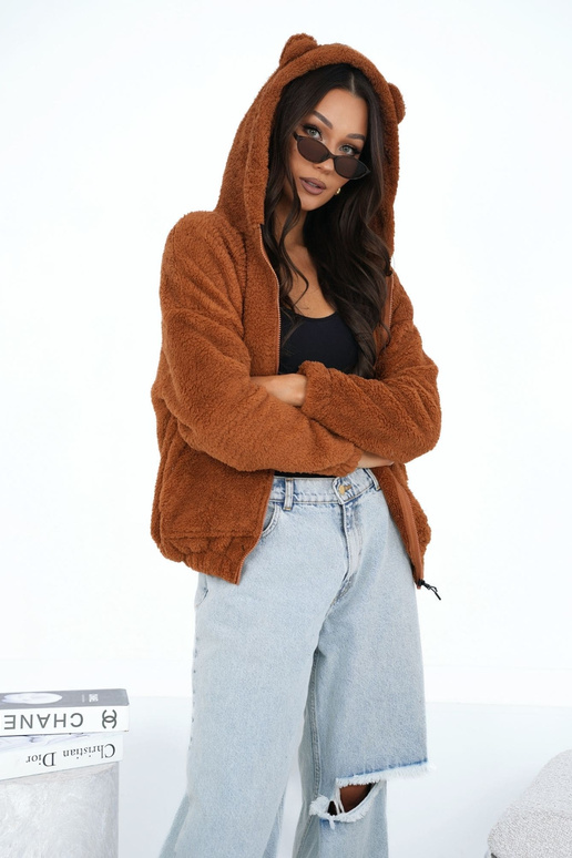 Bluza CS šviesiai ruda