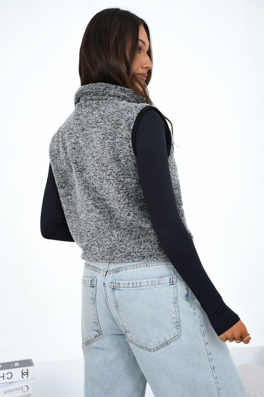 Liemenė tamsiai pilka