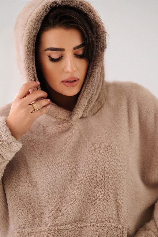 Bluza CS BL šviesiai smėlio spalvos