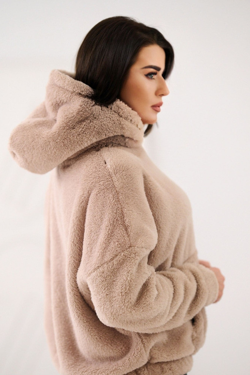 Bluza CS BL šviesiai smėlio spalvos