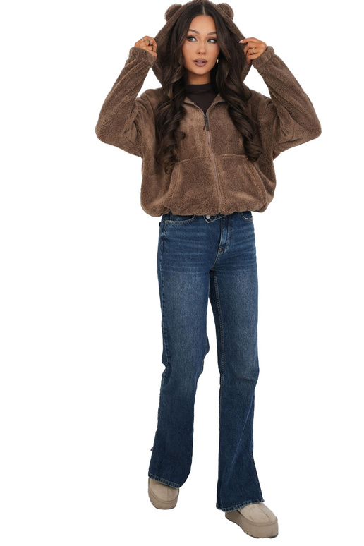 Tamsiai smėlio spalvos bliuzonas