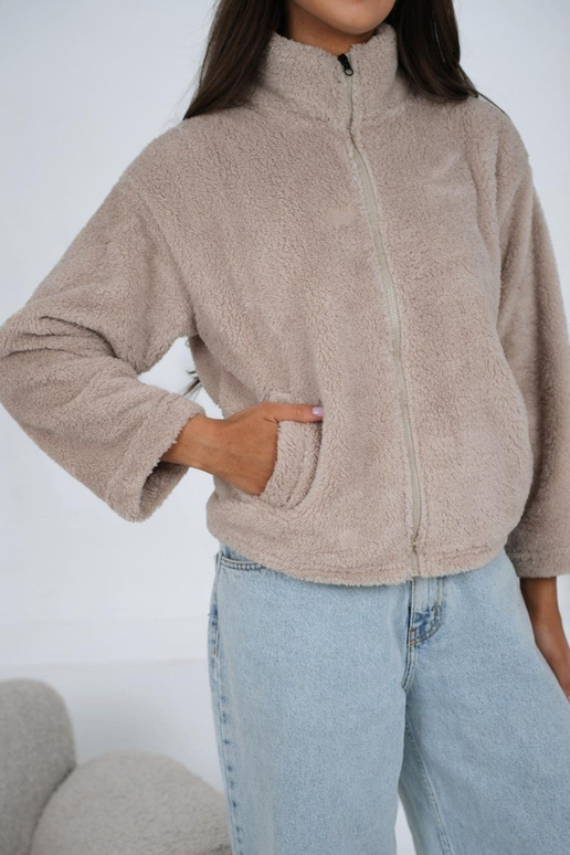 Švarkelis šviesiai smėlio spalvos