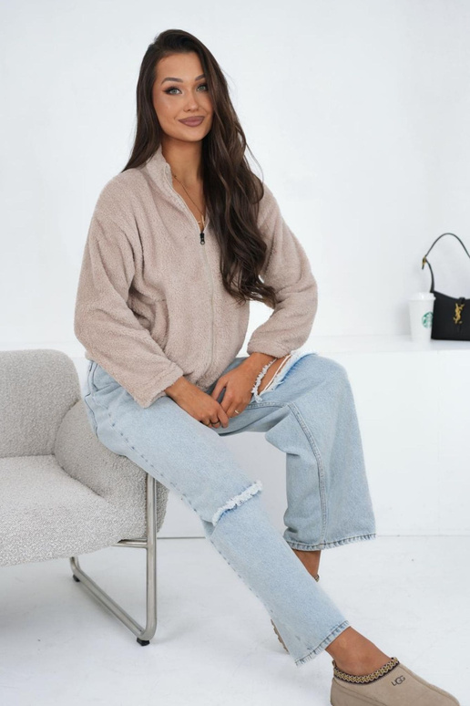 Švarkelis šviesiai smėlio spalvos