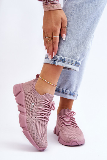    modelio batai Memory Foam System Big Star JJ274266 rožinės spalvos 2