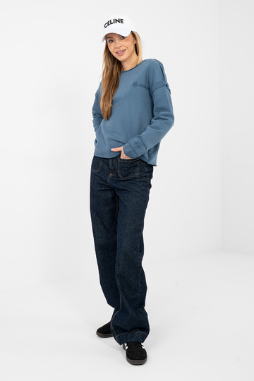 Bluza tamsiai mėlyna