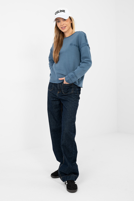 Bluza tamsiai mėlyna