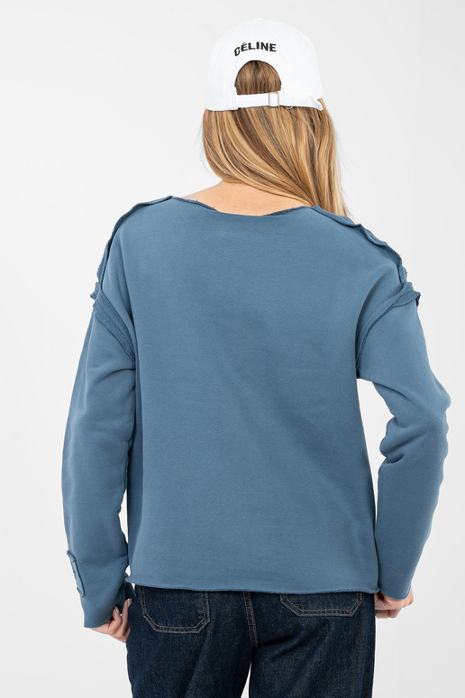 Bluza tamsiai mėlyna