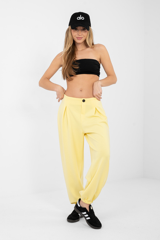 Kelnės IT SP šviesiai geltonos