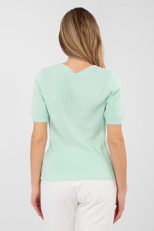 Megztinis šviesiai žalias