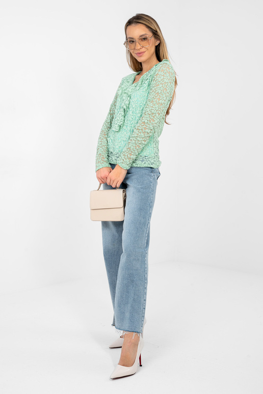 Pistacijų spalvos palaidinė